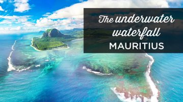 underwater waterfall mauritius