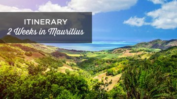 2 weeks in mauritius