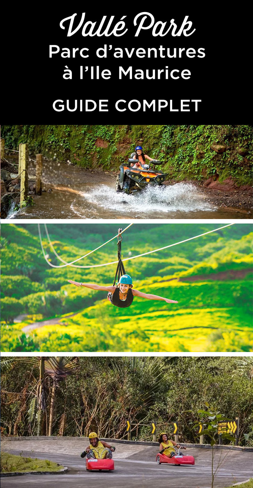 tyrolienne maurice valle park